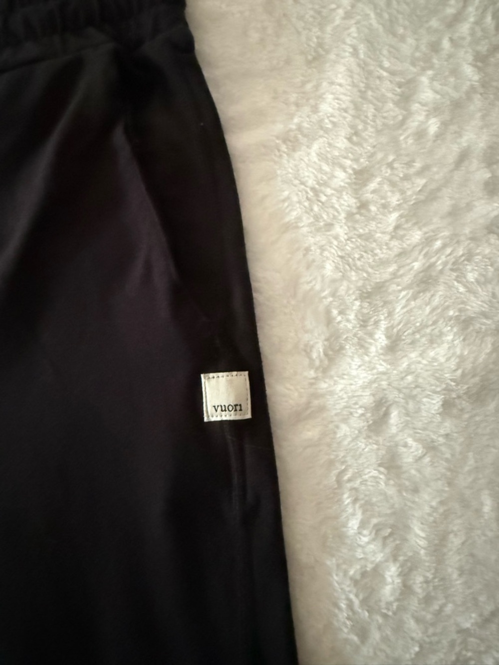 VOURI Black Dreamknit Drawstring black Performance Joggers S Small - Picture 4 of 8